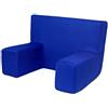 RESINGOMM Poltrona Comodone - Sostegno Rigido per Letto o Divano, Alta densità, Tessuto Tecnico Traspirante, Made in Italy