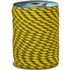 Corderie Italiane Drizza Vela Doppia treccia skipper fantasy h.t., gialla, 6 mm - 150 mt