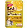 INABA Cat Dashi Delights Silky Broth Pollo e formaggio 40g