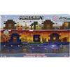 Mattel Minecraft - Mini Teste Mob Calendario dell'Avvento, Personaggi del Videogioco dal Design Pixelato con Teste Giganti, da Collezione, Giocattolo per Bambini 6+ Anni, HHT64