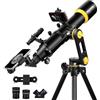 SOLOMARK telescopio telescopio telescopio adulto astronomia professionale apertura 90mm telescopio ad alte prestazioni 700mm per principianti e bambini con regolazione di precisione, montaggio Vertisteel AZ