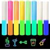 Editbar Set di 8 pellicole per plotter di alta qualità per tessuti, pellicole fluorescenti, morbide ed elastiche, per t-shirt, cappelli, borse e molto altro (DL01-DL08)