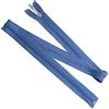Aerzetix - Set di 6 Cerniere Lampo a Spirale N°5 85cm separabili con cursore Decorativo per Accessori Tessili Cucito Abbigliamento | in Metallo Nylon Poliestere | Colore Blu Zaffiro