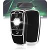 LELNOOS Cover Chiave Auto, Silicone Custodia Chiave Protettiva Copri Chiavi per Mercedes Benz Classe A B C E G M R S V W177 W205 W213 W247 CLA GLA GLB GLC GLE 180 200 220 250 350 H247 Sprinter Vito