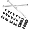 Flewdart Kit Riparazione Collettori di Aspirazione OM642 OM642M 3.0L V6, Valvola di Aspirazione per Collettore Aria 6420903237 per W164, W166, X164, W211, W212, W207, W251, 216, W221, W639, W906