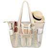 GREATRICH Borsa Mare Donna Grande Impermeabile con Cerniera - Borsa da Spiaggia XXL in Rete - Saint Barth Borsa per Viaggi, Vacanze, Piscina