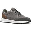 Geox Scarpe da Ginnastica da Uomo U MOLVENO, Grigio, 39 EU, Grigio., 39 EU