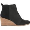 TOMS Chiara, Stivaletto Donna, Pelle Scamosciata Nera, 43 EU