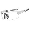 wonderflower Occhiali da sole polarizzati da ciclismo, unisex, colore bianco, bianco, Taglia unica