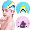 OPVXZAD 2 Pezzi Cuffia Piscina Bambino,Cuffia da Nuoto Bambini per Piscina,Cuffia Piscina Uomini E Donne in Silicone, Ipoallergenica, Elastica e Soffice al tatto per Capelli corti e lunghi (Rosa e Blu)