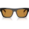Prada Occhiali da Sole PRC03S 16K50P Nero/Miele Scuro Uomo
