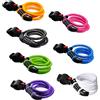 GoFriend Lucchetto per Bici Catena per Bici Alta Sicurezza Lucchetto a 5 cifre Combinazione resettabile Cavo di Sicurezza per Bicicletta, 1,2 Mx12 mm (Nero)
