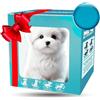 Generico Cane robot 2025 per, Cane di peluche interattivo, Il mio cucciolo robot realistico che si comporta come un vero cucciolo - Cammina, abbaia, scodinzola, un cane giocattolo che cammina e abbaia