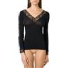 Golden Lady Maglia Scollo V Pizzo, Pack da 1 Pz