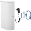 BONKZEBU Router CPE 5G con Slot per Scheda SIM, Router WiFi 6 Dual Band per Casa e Lavoro, 32 Dispositivi, 2.4G 5.8G, 8 Antenne, 4x4MIMO, WiFi Mobile (Plug)
