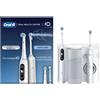 Oral-B Idropulsore + Spazzolino Elettrico iO6 con Testine di Ricambio