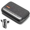 Nuroum A05B Altoparlante Bluetooth per Conferenze, Microfono USB Acquisizione Vocale 360° con Cancellazione Rumore, Altoparlante per PC/Ufficio Domestico/Laptop/Riunioni,Compatibile con Zoom/Teams/Mac