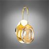 Illuminati Lighting Lampada da parete GOLDEN EGG, LED oro, 4,8W, 3000K 280LM, 16x9xh21cm
