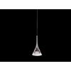 Illuminati Lighting Pendente senza rosone d' attacco JEWEL-GIOIELLO,, LED 6W, 480lm 3000K, Cromo, dia.12 H4M