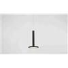 Illuminati Lighting Pendente senza rosone d' attacco TUA, LED/9W 800LM 3000K, nero opaco, ø 15 H4M