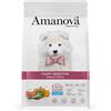 Amanova - Cibo Secco Cani Cuccioli, Salmone, 7Kg
