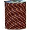 Corderie Italiane Drizza Vela Doppia treccia skipper fantasy h.t., bordeaux, 6 mm - 150 mt