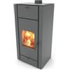 Canadian Stove Stufa a legna ventilata canadian stove regina nero 10,9 kw