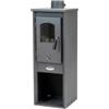 Ignip Stufa a legna ignip berna grigio 7 kw