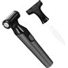 DRESSOOS Rasoio Elettrico Femminile Depilatore Corpo Senza Design Leggero e Portatile Adatto Per Uso Professionale e Personale Per Gambe e Ascelle