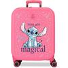 Disney Joumma Disney You Are Magical Valigia da Cabina Fucsia 40 x 55 x 20 cm Rigida 3,22 kg Chiusura TSA integrata ABS 3,22 kg 37L Bagaglio a mano
