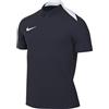 Nike FD7600-455 M NK DF ACDPR24 SS Polo K Maglia Lunga Uomo Obsidian/Obsidian/White/White Taglia M