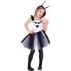 CARNAVAL QUEEN Costume travestimento halloween fantasmina bambina taglia unica bimbi