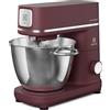 Electrolux, Impastatrice Planetaria, E6KM1-4DRT, Robot da Cucina Multifunzione 1200 W, Ciotole da 6 e 4 Litri in Acciaio Inox, Frusta, Gancio e Sbattitore, Kitchen Assistent Machine, Rosso