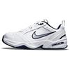 NIKE Air Monarch IV, Sneaker Uomo, White/Metallic Silver-Midnight Navy, 40 EU