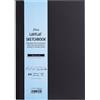 MUSA Sketchbook Duo Layflat 60 pag. A4 nero MUSA MU224294