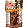 8IN1 100 gr 8in1 Flavour Skewer Bites Snack Premio Ricompensa Bocconcini di Spiedino con Petto d'Anatra di Pollo e Fegato per Cani di Tutte le Taglie