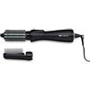 Braun Satin Hair 7 BRAS720E Modellatore ad aria calda 700W, Tecnologia IONTEC Anti-Crespo, Funzione ionica, 2 livelli di temperatura, 2 Accessori, Nero