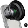 NEEWER Teleobiettivo Lente Telefono HD 65mm con Paraluce Solo per Phone Cage Case Backplate Obiettivo Filettata 17mm, Attacco Lenti Zoom 1.7X Compatibile con iPhone 17 16 15 S25 Ultra Android, LS-66