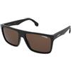 Carrera 5039/S 807/9O | Occhiali da Sole Graduati o Non Graduati | Prova Online | Unisex | Plastica | Quadrati | Nero | Adrialenti