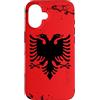 Albanese Orgoglio Albania Patria Regali Albania Vintage Bandiera Albanese Custodia per iPhone 16