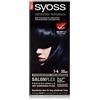 Syoss Colore per capelli, 1-4 blu-nero, confezione da 3 (3 x 115 ml)