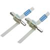LICHTBLAU Trascinatore a elica per robot da cucina 091027 Bosch MUM4 senza aggancio al coperchio I Ricambio tritatutto circolare per MUZ4DS2 MUZ4DS3 00091028