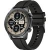 Duoripe Smartwatch Uomo Militare, 1.43 AMOLED Orologio Smartwatch con Chiamate Bluetooth, 120 Sportive Smart Watch con Contapassi/Sonno/Cardiofrequenzimetro/SpO2, Impermeabil IP68 Smartband per Android iOS