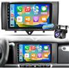 LORPHEIR Autoradio Android per Mercedes Benz Smart Fortwo 2011-2015, 2+64G Stereo 9 Pollici con Wireless CarPlay & Android Auto, Navigatore GPS WiFi, Audio DSP, Supporto Telecamera Retromarcia AHD