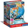 Clementoni Sapientino Più - Esploramondo Real Time, Mappamondo Bambini 7+ Anni,