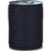 Corderie Italiane Gherlino blu 22 mm - 20 mt, cima ritorta 3 legnoli per ormeggio, passamaneria