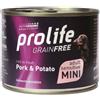 Prolife grain free adult sensitive maiale e patate mini 200gr