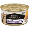 Pro Plan Mousse per Gatto Kitten con Pollo da 85gr