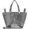 LIEBESKIND BERLIN borsa a tracolla Elvira Shopper Silver Stone grigio scuro