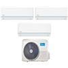 Midea CLIMATIZZATORE MIDEA EVOLUTION TRIAL SPLIT 9000+9000+9000+M3OG-21HFN8-Q INVERTER R-32 WI-FI 9+9+9